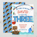 Search for fishing birthday invitations O fish ally