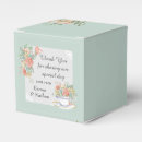Search for teacup favor boxes Watercolor