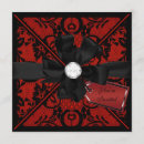 Search for red and silver sweet 16 invitations Black