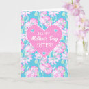 Search for sister mothers day cards Hearts