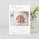 Search for princess birth announcement cards Pink
