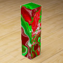 Search for christmas wine gift boxes Red and green
