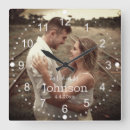 Search for wedding clocks Chic