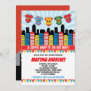 Search for superhero baby shower invitations Comic book