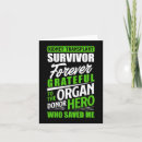 Search for kidney transplant cards stamps Recipient
