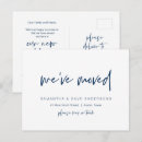 Search for we have moved postcards Change of address