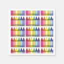 Search for art napkins Rainbow