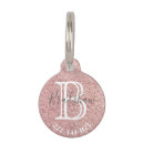 Search for rose gold pet tags Trendy
