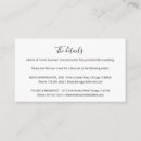 Search for accommodation wedding rsvp cards Simple