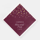 Search for burgundy napkins Modern