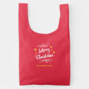 Search for christmas reusable bags Red
