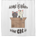 Search for funny shower curtains Kitty
