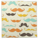 Search for mustache napkins Chin