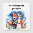 Search for fox valentines day cards Animal