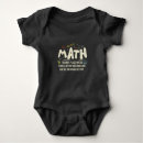 Search for funny math baby clothes Mathematics