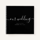 Search for wedding notebooks Modern minimalist