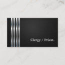 Search for religious business cards Priest