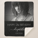 Search for 18th birthday blankets Black