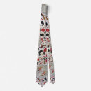 Search for black and red flower ties Pattern