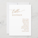 Search for gold white wedding seating charts Minimalist