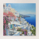 Search for santorini puzzles Watercolor
