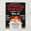 Search for crab party invitations Lobster