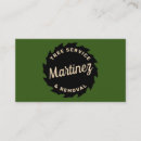 Search for circular business cards Carpenter