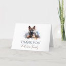 Search for german shepherd thank you cards Pet