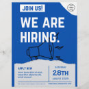 Search for hiring flyers We are hiring