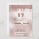 Search for baby feet invitations Pink