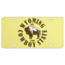 Search for cowboy license plates Vintage