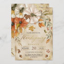 Search for cava invitations Rustic fall leaves