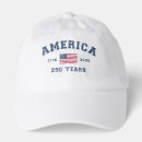 Search for america baseball hats 250 years