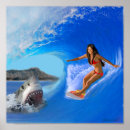 Search for surfer girl posters Hawaii