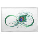 Search for peacock placemats Feather