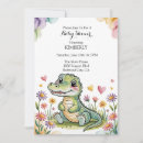 Search for alligator baby shower invitations Cute