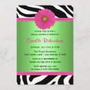 Search for green bridal shower invitations Pink
