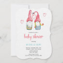 Search for gnome baby shower invitations Pink