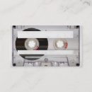 Search for cassette business cards band