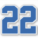 Search for jersey number stickers Sporty