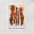 Search for fine art business cards Abstract