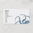Search for octopus business cards Blue