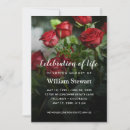 Search for red rose funeral invitations Death