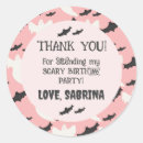 Search for halloween thank you stickers Halloween birthday party