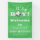 Search for football baby shower posters Green