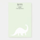 Search for dinosaur post it notes Brontosaurus