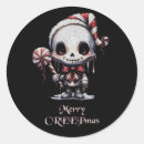 Search for gothic xmas stickers Spooky