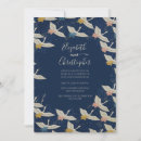 Search for crane invitations Blue
