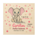 Search for elephant nursery art Baby girl