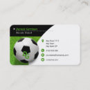 Search for soccer coach business cards Professional